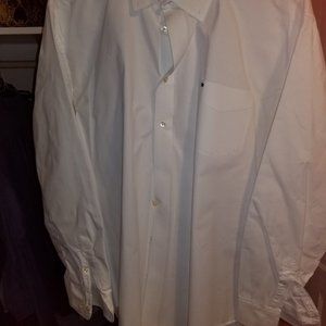 Tommy Hilfiger White 100% Cotton Long Sleeve Shirt